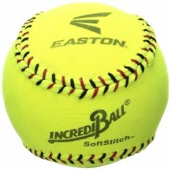 Easton 11" Yellow Softstitch Baseball