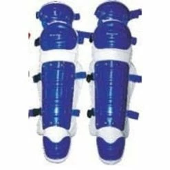 Economy Catchers Adults Leg Guards - ROYAL