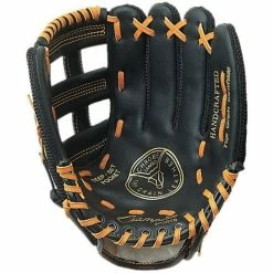 Champion Sports 11" Baseball P.E. Glove - Nylon Back/Leather Front - Regular