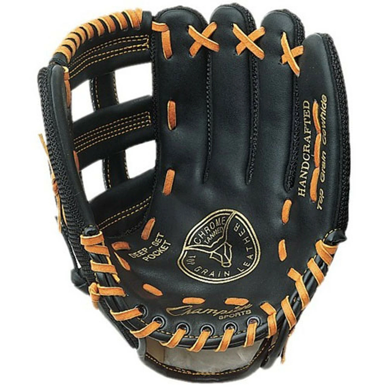 Champion Sports 11" Baseball P.E. Glove - Nylon Back/Leather Front - Regular 1 Champion Sports 11" Baseball P.E. Glove - Nylon Back/Leather Front - Regular
