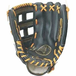 Champion Sports 12" Baseball P.E. Glove - Nylon Back/Leather Front - Regular