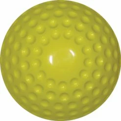 11" Yellow Pitching Machine Ball
