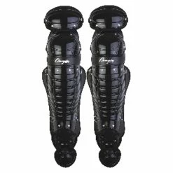 Champion Sports Black 16.5" Leg Guards