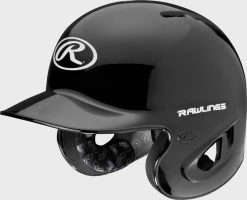Rawlings Deluxe Batting Helmet - BLACK