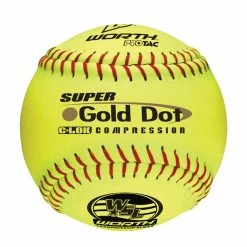 Worth 12"Super Gold Dot Softball COR44