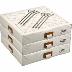 3" X 15" X 15" Vinyl Bases (set Of 3)