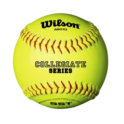 Amersports A9010 Collegiate/HS Leather Polycore Softballs