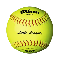 Amersports Little League Leather Polycore Softballs