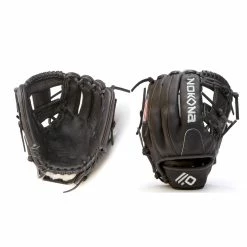 Nokona American Kip Series 11.5" Black Baseball Glove