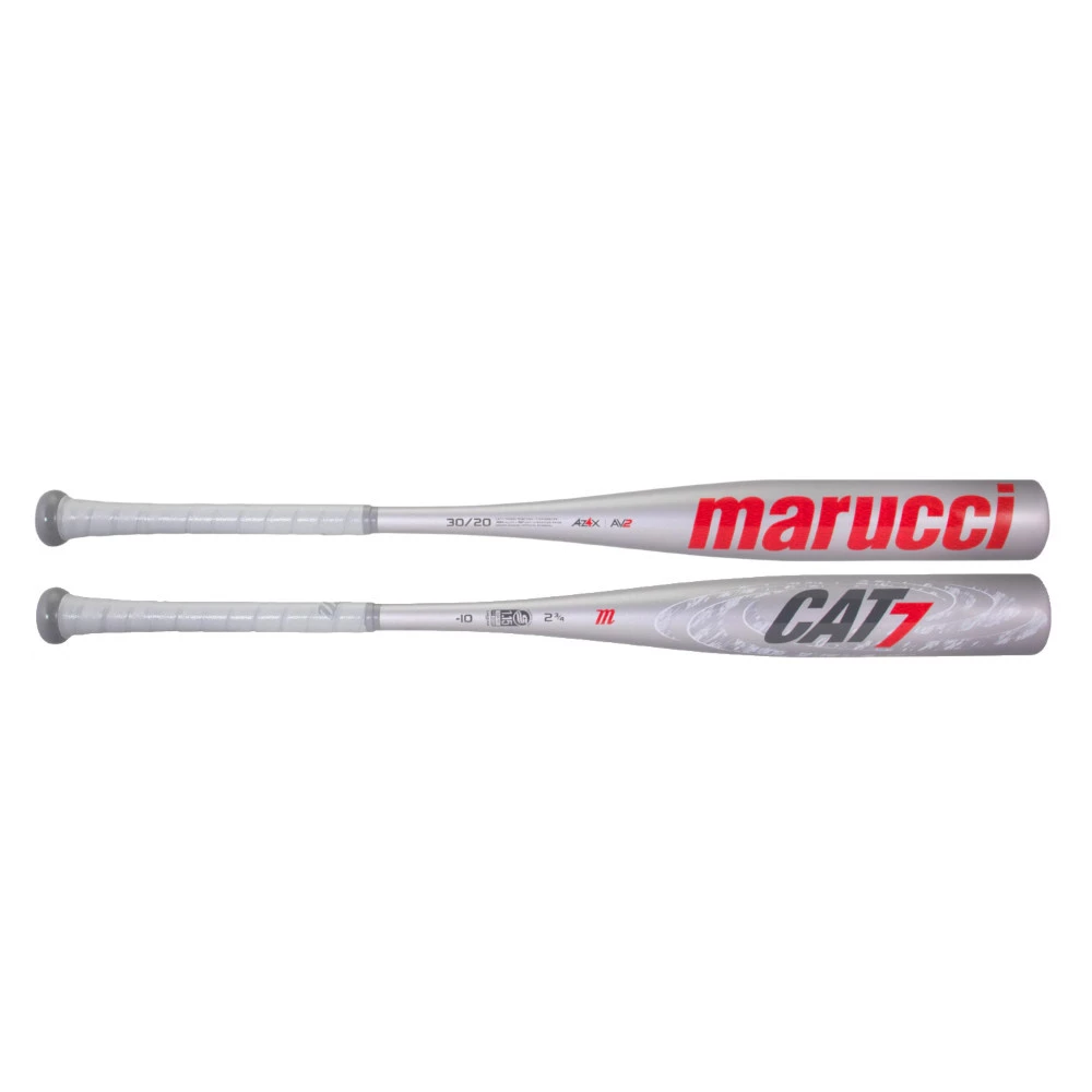 Marucci CAT7 Silver USSSA Baseball Bat (-10) 1 Marucci CAT7 Silver USSSA Baseball Bat (-10)