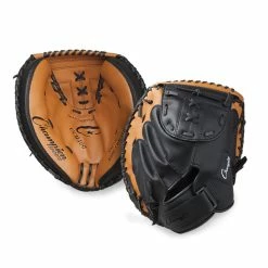 Adult Synthetic Leather Catcher's Mitt - Brown/Black