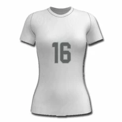 AthElite Girls Ace Short Sleeve Baseball Crew Neck Jersey