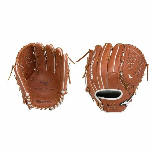 Mizuno GPSF1250 Pro Select FP 12.5" Brown Fastpitch Glove 1 Mizuno GPSF1250 Pro Select FP 12.5" Brown Fastpitch Glove