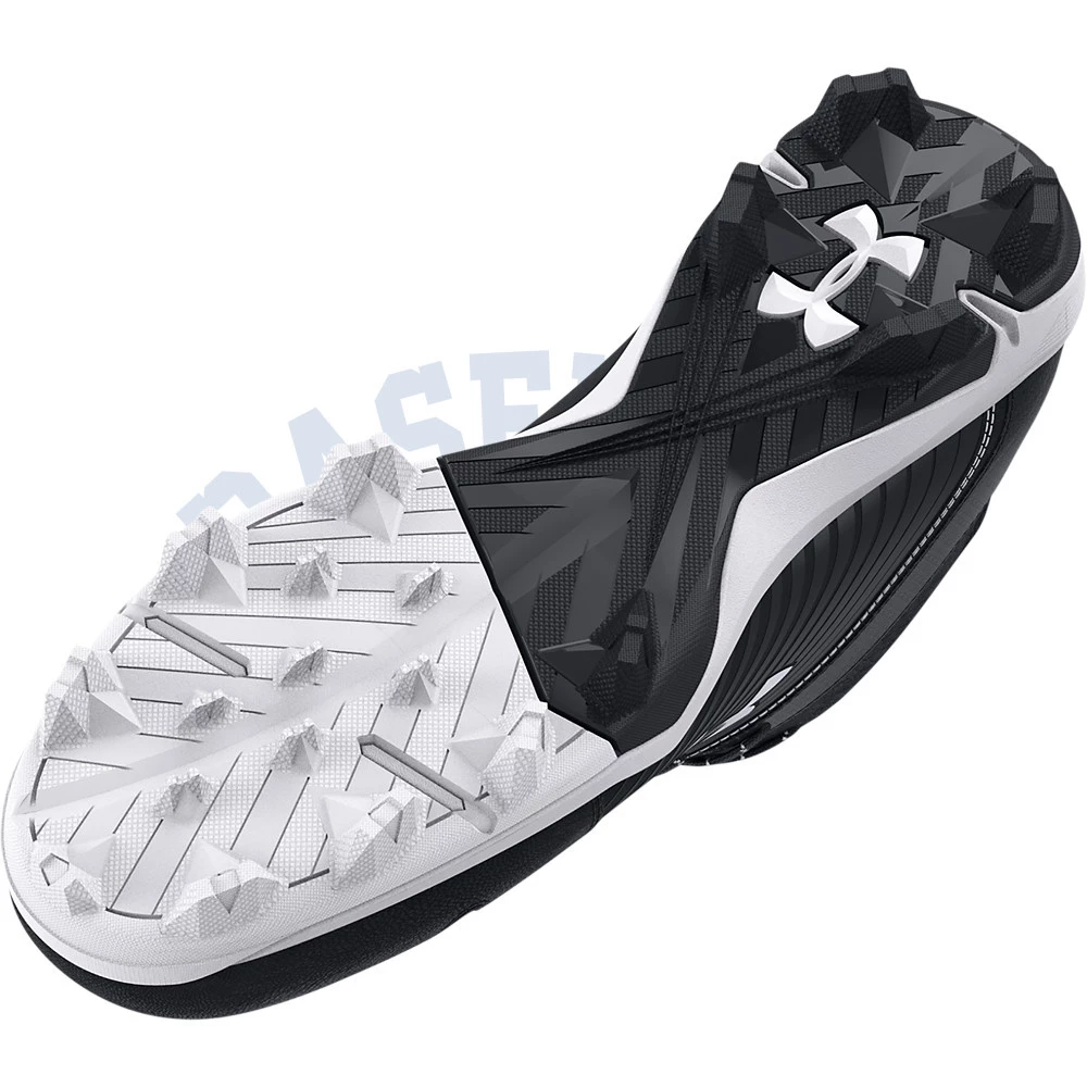 Under Armour Leadoff Mid RM Junior Baseball Cleats 2 Under Armour Leadoff Mid RM Junior Baseball Cleats - Image 2