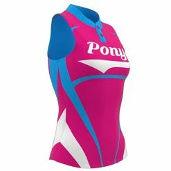 AthElite Womens Ace Sleeveless Softball Full 2 Button) Jersey