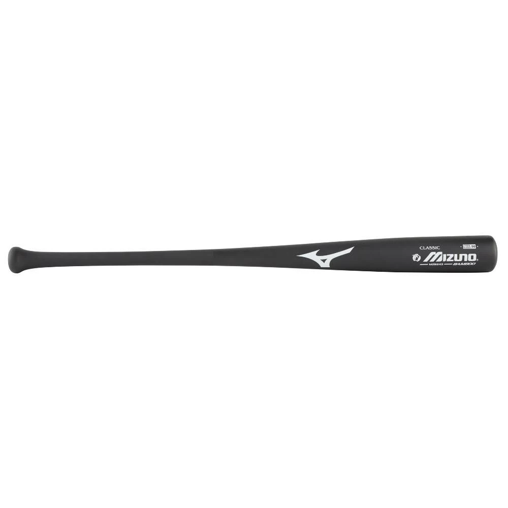Mizuno MZB 243 Classic Bamboo Matte Black Baseball Bat 1 Mizuno MZB 243 Classic Bamboo Matte Black Baseball Bat
