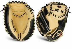 All-Star Pro Elite Black/Tan 33.5" Catcher's Glove