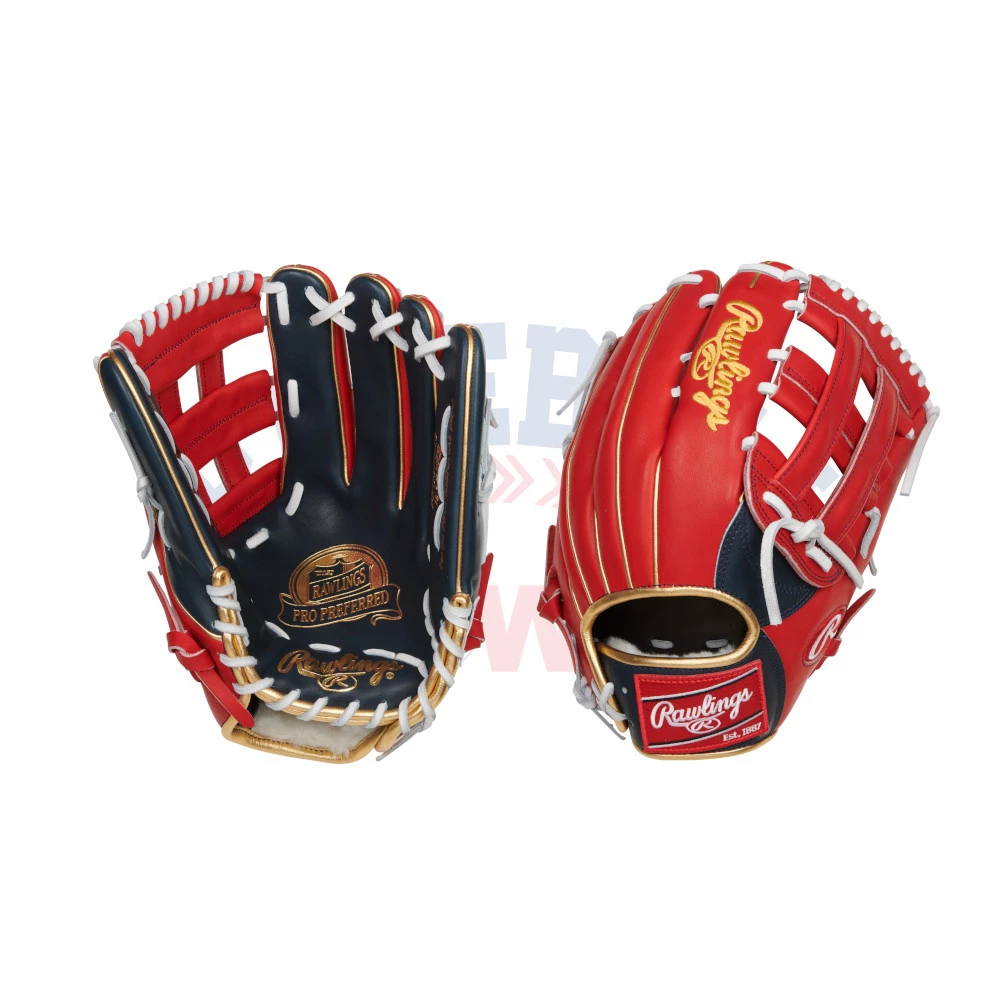 Rawlings PROSRA13 Pro Preferred 12.75" Ronald Acuna Jr Gameday Baseball Glove 1 Rawlings PROSRA13 Pro Preferred 12.75" Ronald Acuna Jr Gameday Baseball Glove