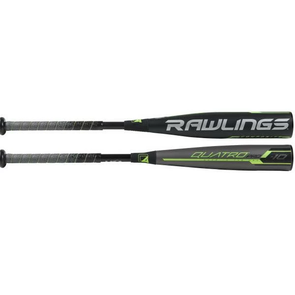 Rawlings Quatro Pro Comp. 2 3/4" USSSA Baseball Bat (-10) 1 Rawlings Quatro Pro Comp. 2 3/4" USSSA Baseball Bat (-10)