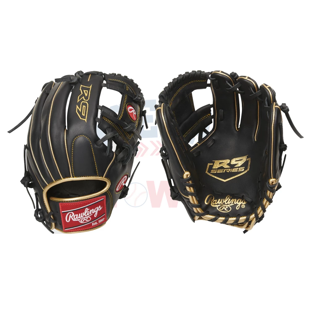 Rawlings R9204-2BG R9 11.5" Baseball Glove 1 Rawlings R9204-2BG R9 11.5" Baseball Glove